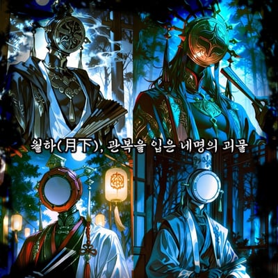 관복을 입은 네명의 괴물